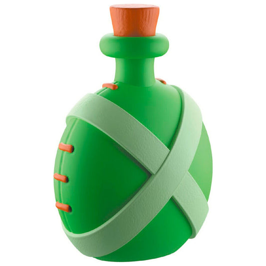 Figura hucha Bottle Asterix verde con tapón naranja - 2