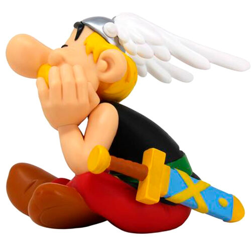 Hucha de Asterix sentado con casco alado - 2