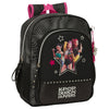 Mochila Energy SAFTA Kpop Demon Hunters negra con guerreras K-pop