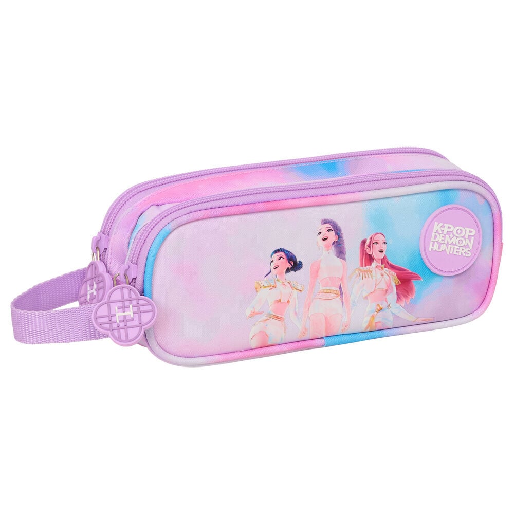 Portatodo doble SAFTA Kpop Demon Hunters en tonos pastel