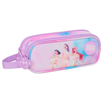 Portatodo doble SAFTA Kpop Demon Hunters en tonos pastel
