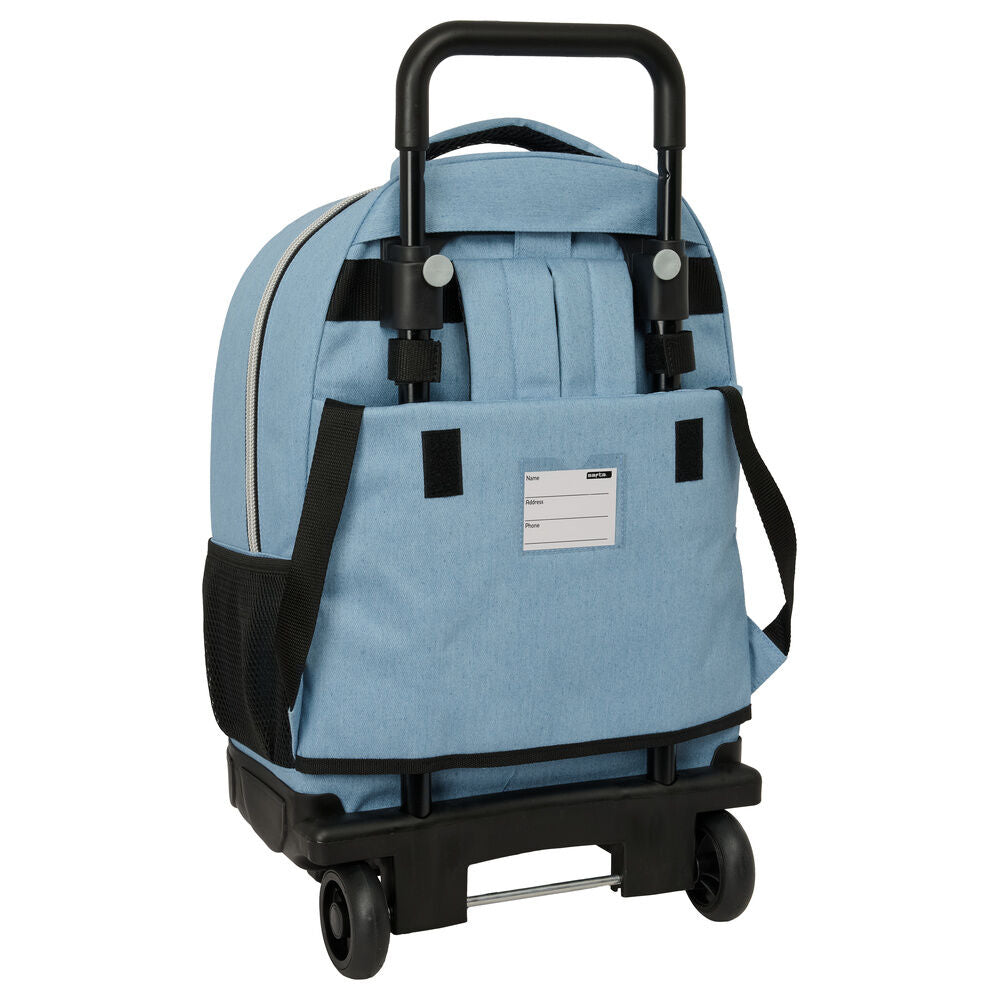 Trolley azul Huntrix de Kpop Demon Hunters con mochila extraíble - 2