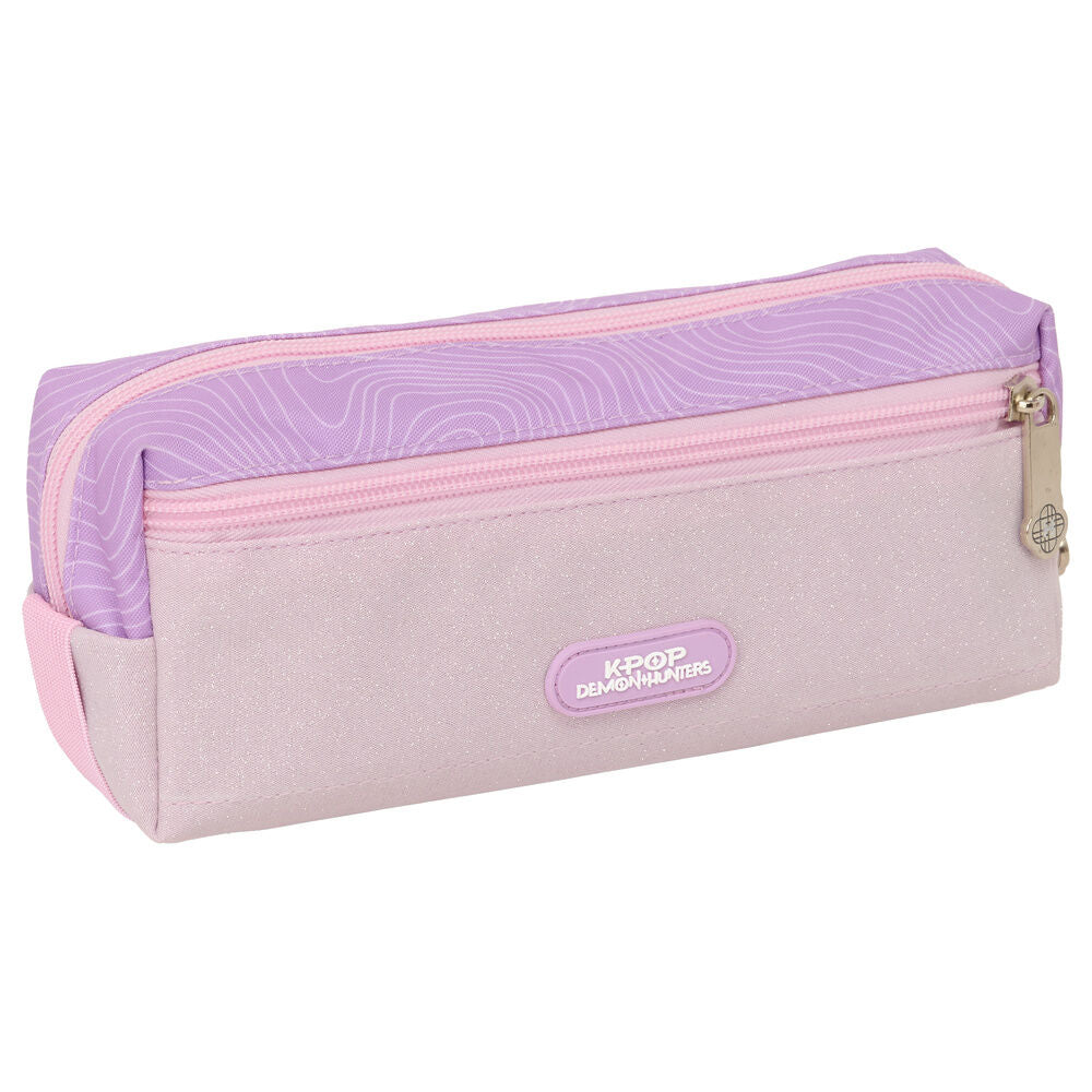 Portatodo triple rosa y lila SAFTA de Kpop Demon Hunters - 2