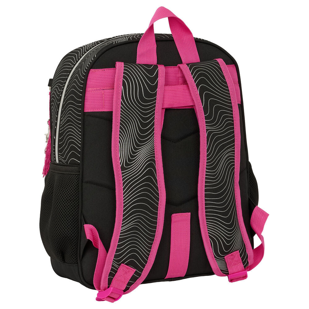 Mochila Energy SAFTA Kpop Demon Hunters negra con guerreras K-pop - 2
