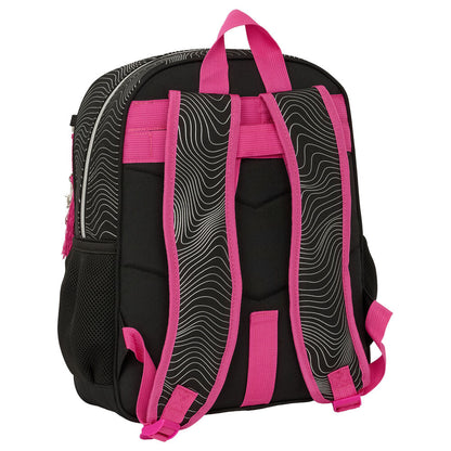 Mochila Energy SAFTA Kpop Demon Hunters negra con guerreras K-pop - 2