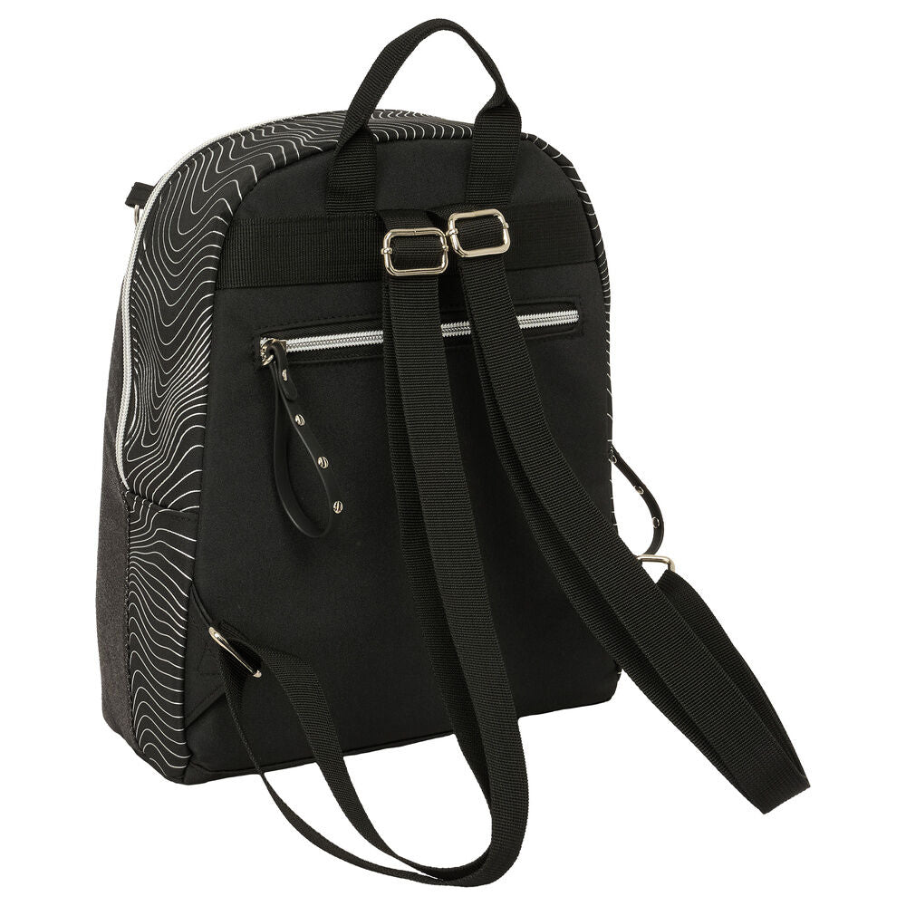Mochila negra Kpop Demon Hunters con las guerreras K-pop - 2