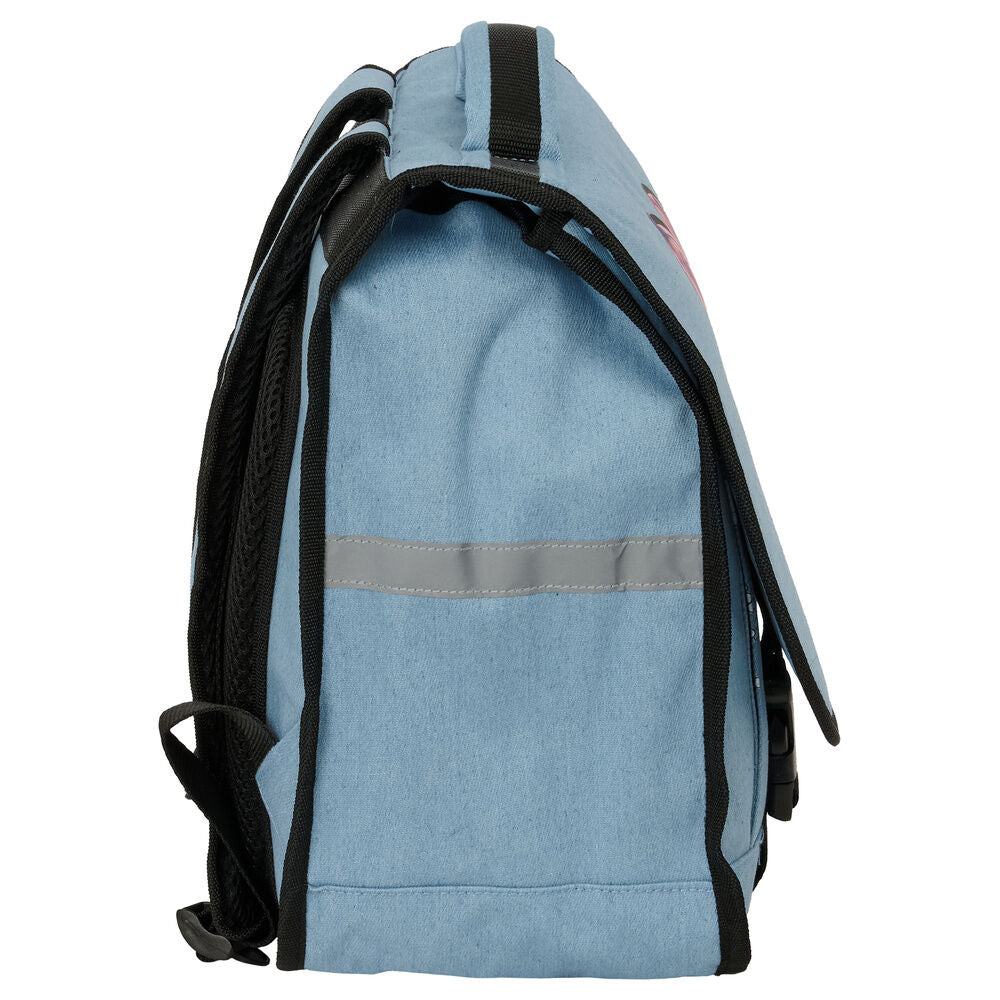 Mochila cartera azul Huntrix de KPop Demon Hunters - 3