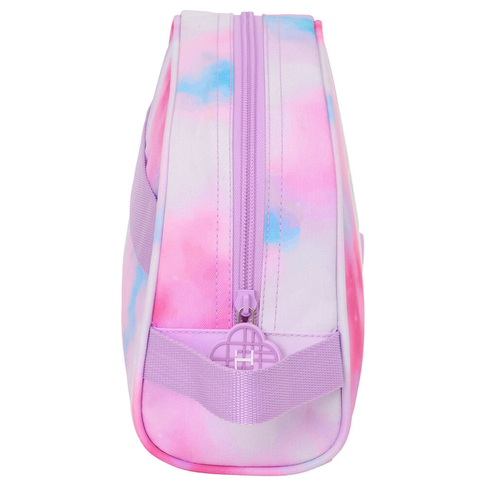 Neceser SAFTA KPop Demon Hunters rosa con las guerreras K-pop - 3