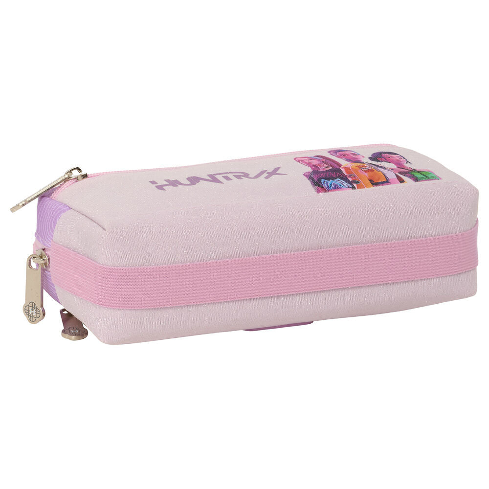 Portatodo triple rosa y lila SAFTA de Kpop Demon Hunters - 4