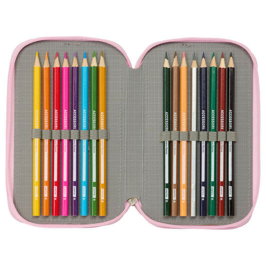 Plumier triple rosa SAFTA K-Pop Demon Hunters Huntrix - 5