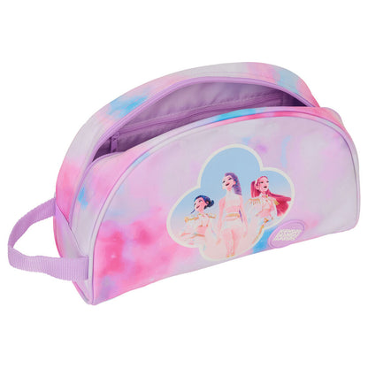 Neceser SAFTA KPop Demon Hunters rosa con las guerreras K-pop - 4