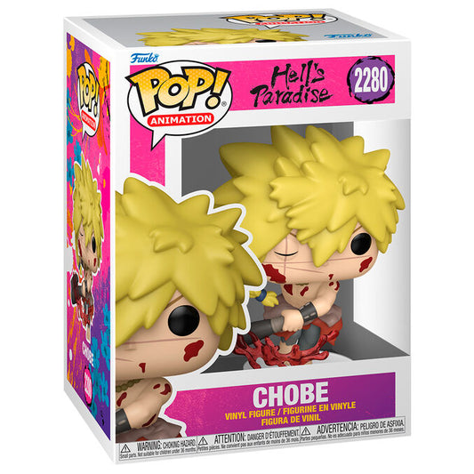 Figura Funko POP! de Chobe de Hells Paradise con cabello rubio trenzado - 2