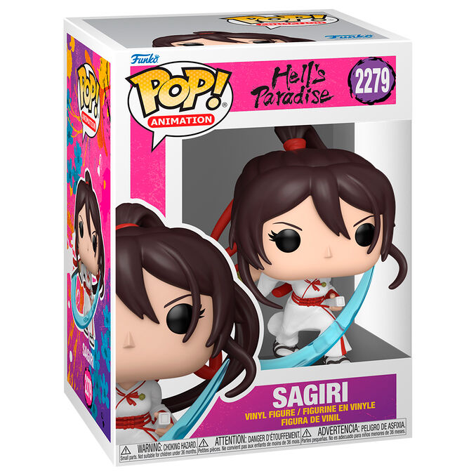 Figura Funko POP! de Sagiri de Hell's Paradise con efecto azul - 2