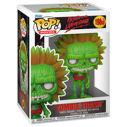 Figura Funko POP! Zombie Trash con cuerpo esquelético verde y camiseta roja - 2