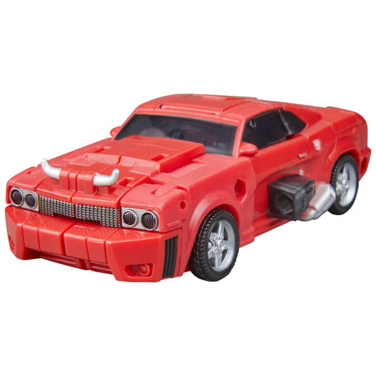 Figura Cliffjumper Transformers roja y negra en modo robot - 4