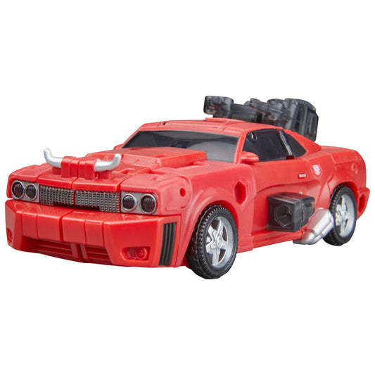 Figura Cliffjumper Transformers roja y negra en modo robot - 5