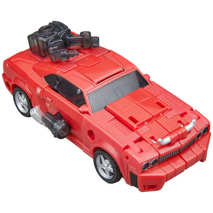 Figura Cliffjumper Transformers roja y negra en modo robot - 6