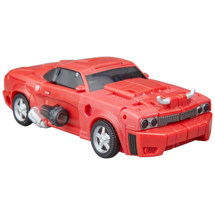 Figura Cliffjumper Transformers roja y negra en modo robot - 9