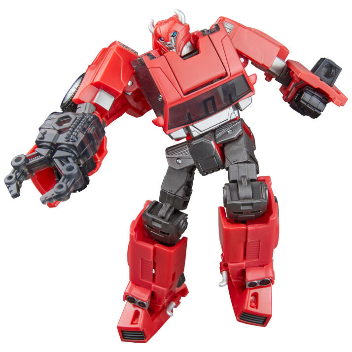 Figura Cliffjumper Transformers roja y negra en modo robot - 10