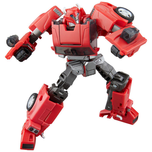 Figura Cliffjumper Transformers roja y negra en modo robot - 11
