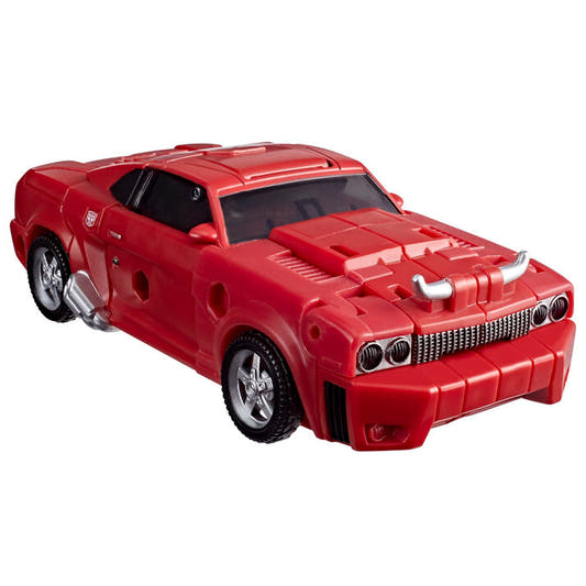 Figura Cliffjumper Transformers roja y negra en modo robot - 12