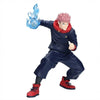 Figura Maximatic de Yuji Itadori con efecto de energía azul