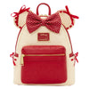 Mochila Minnie Mouse Disney Loungefly con lazo rojo de lunares