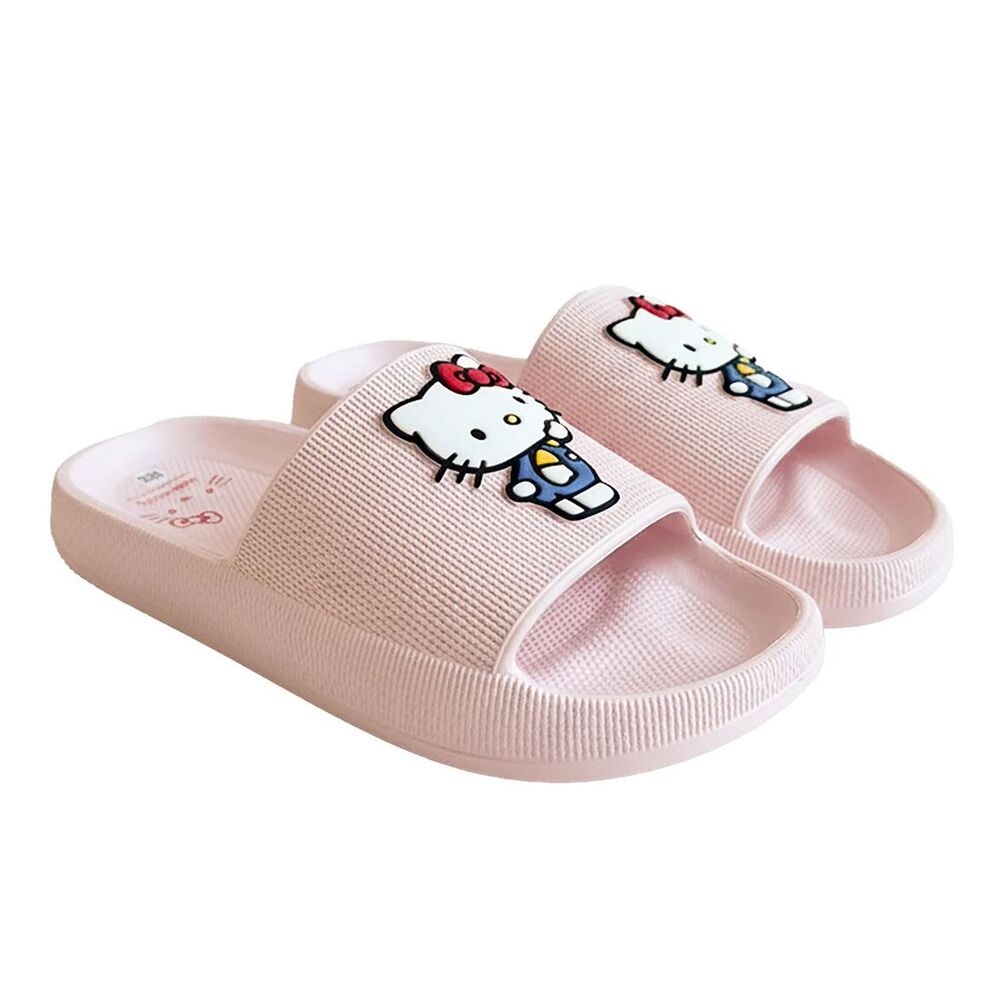 Chanclas rosas de EVA con diseño de Hello Kitty