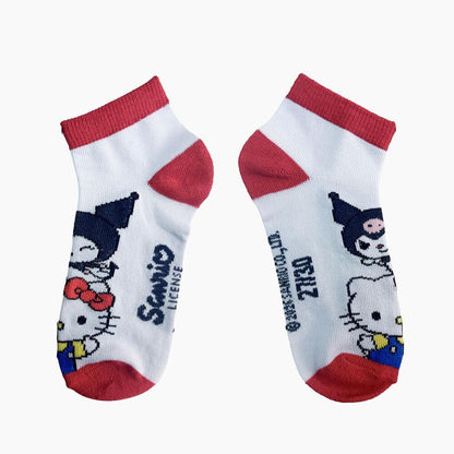 Set de 7 pares de calcetines Hello Kitty and Friends en varios colores - 2