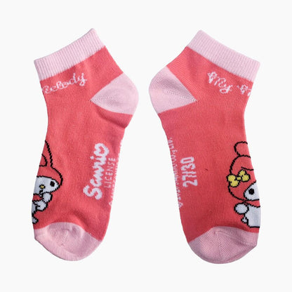 Set de 7 pares de calcetines Hello Kitty and Friends en varios colores - 5