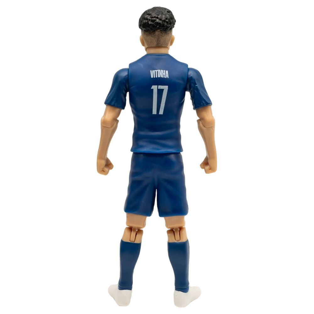Figura articulada de Vitinha con la equipación azul del PSG - 2