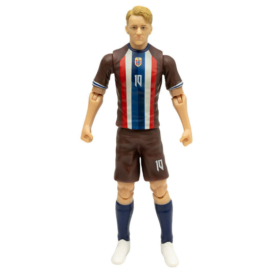 Figura articulada de Odegaard con la equipación de Noruega y dorsal 10