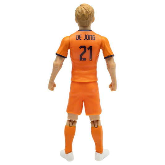 Figura articulada F. De Jong con uniforme naranja y dorsal 21 - 2