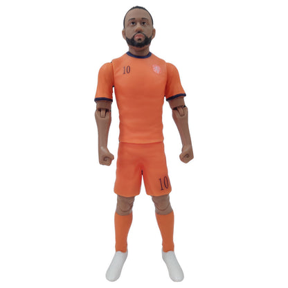 Figura articulada de Memphis Depay con equipación naranja y dorsal 10