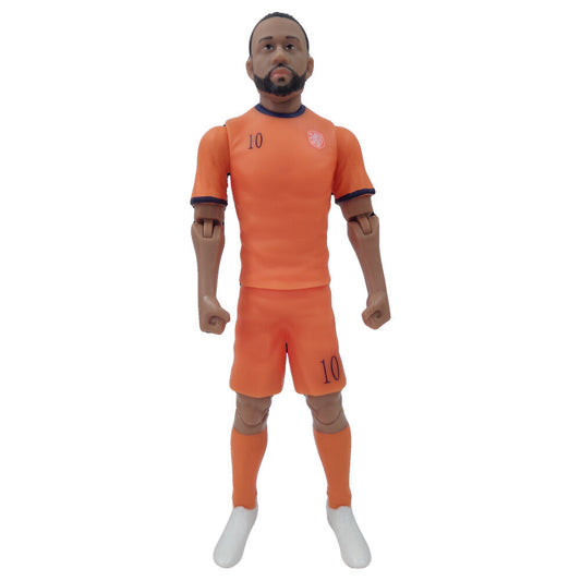 Figura articulada de Memphis Depay con equipación naranja y dorsal 10