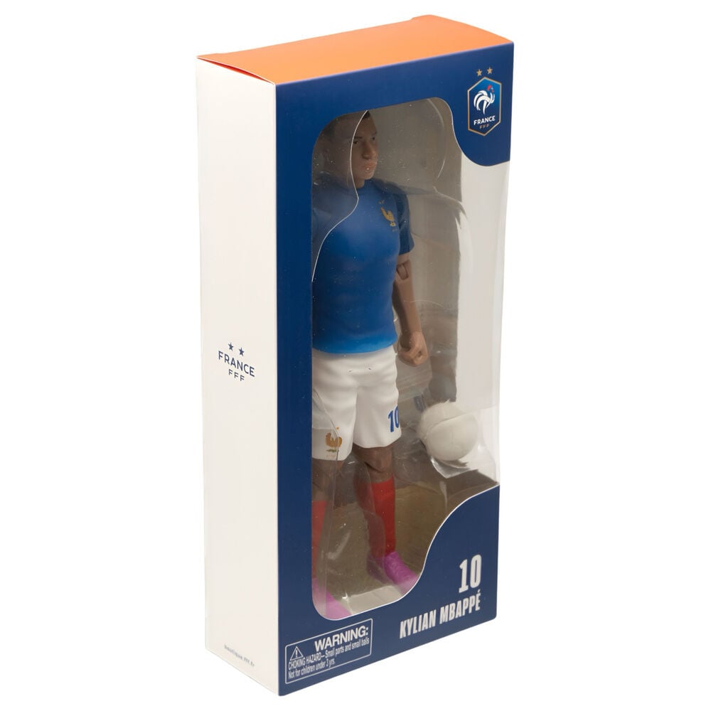 Figura articulada de Mbappé con la equipación de Francia y un balón - 2
