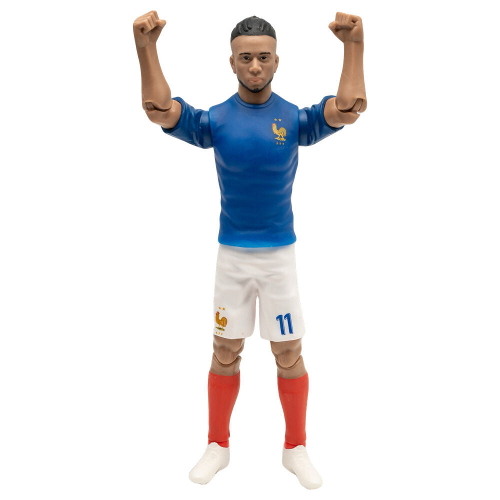 Figura articulada de Olise con uniforme azul de Francia y dorsal 11 - 2
