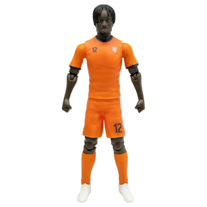 Figura articulada de Frimpong con uniforme naranja y dorsal 12