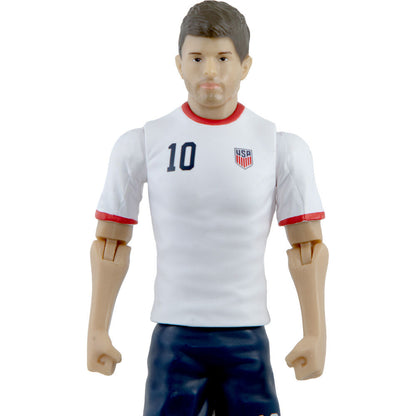 Figura articulada de Christian Pulisic con uniforme de USA y balón - 3