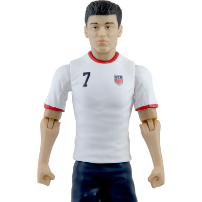 Figura articulada de Gio Reyna con uniforme de Estados Unidos y dorsal 7