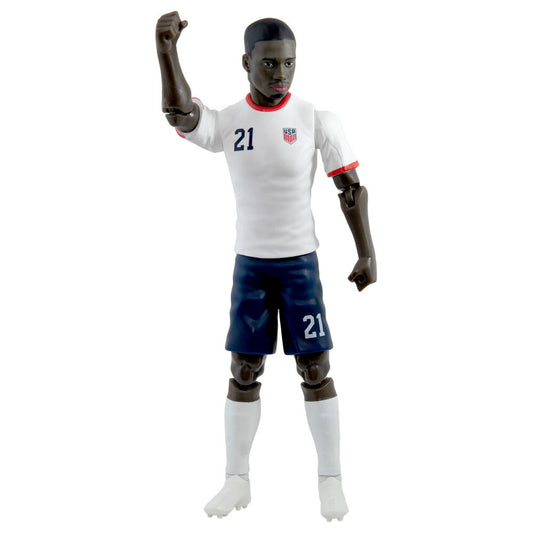 Figura articulada de Tim Weah con camiseta de Estados Unidos y dorsal 21 - 3