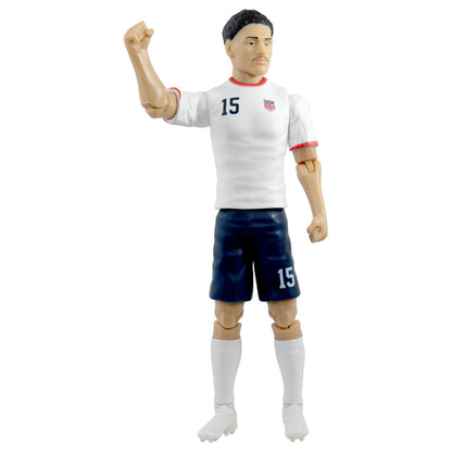 Figura articulada Johny Cardoso con camiseta blanca de USA y dorsal 15 - 3