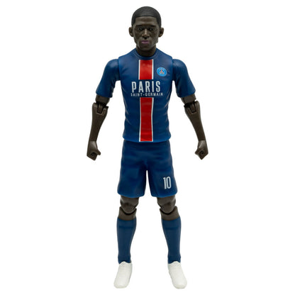 Figura articulada Dembélé con equipación azul del PSG y dorsal 10