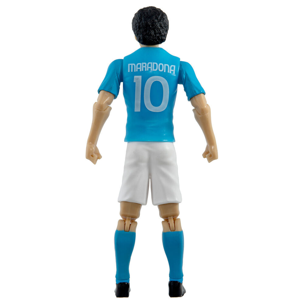 Figura articulada de Maradona con equipación azul del Napoli - 2