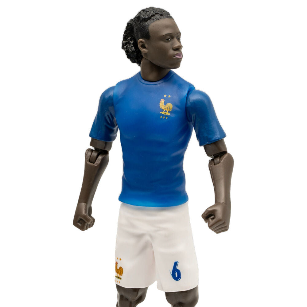 Figura articulada de Camavinga con la equipación azul de Francia