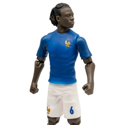 Figura articulada de Camavinga con la equipación azul de Francia