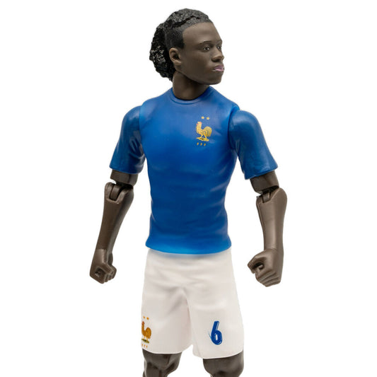 Figura articulada de Camavinga con la equipación azul de Francia