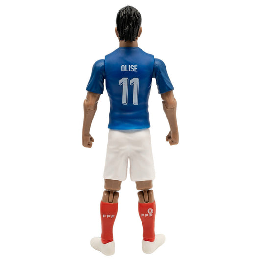 Figura articulada de Olise con uniforme azul de Francia y dorsal 11 - 3
