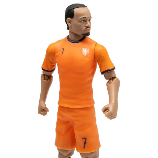 Figura articulada de Xavi Simons con equipación naranja y dorsal 7 - 3