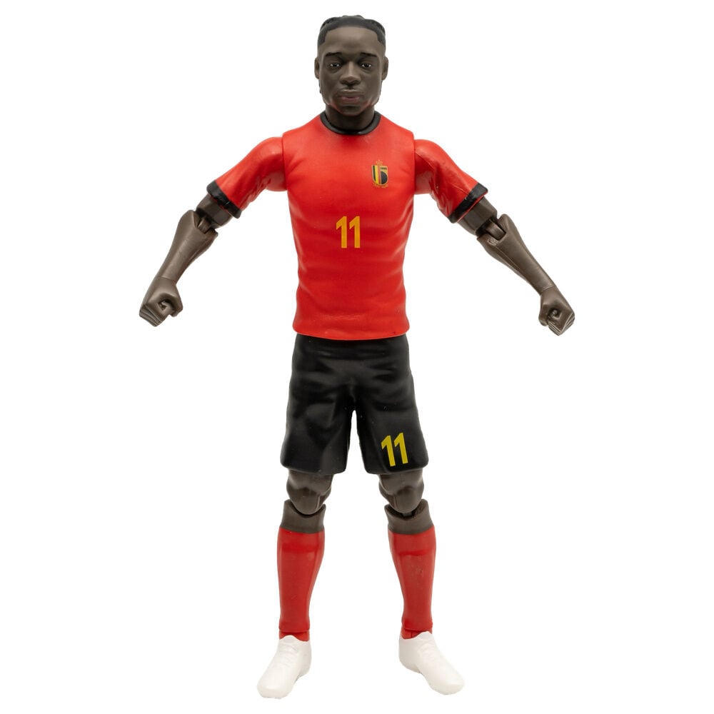 Figura articulada de Doku con la equipación roja de Bélgica